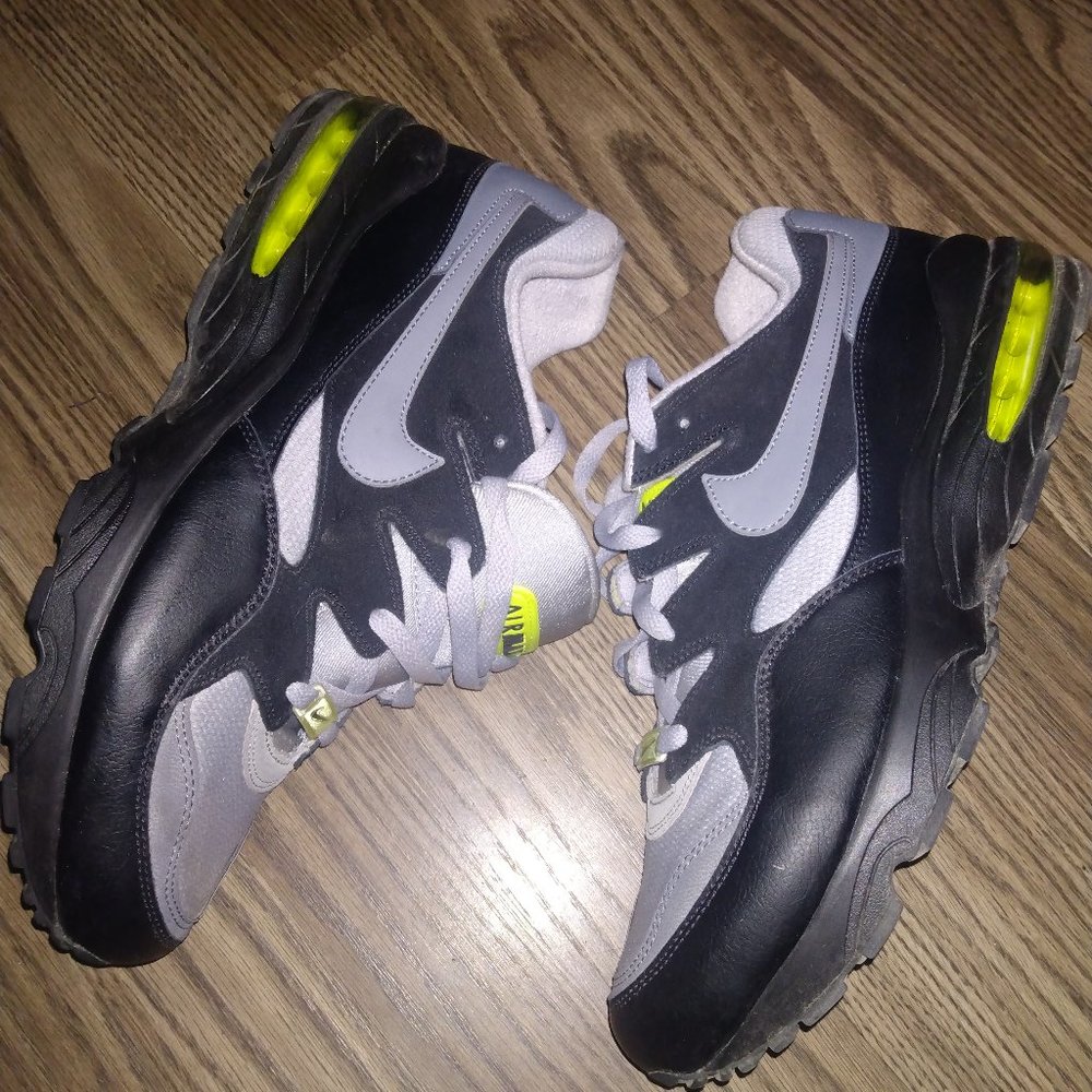 Men's Air Max 94 Blk/Wolf Gray/Green